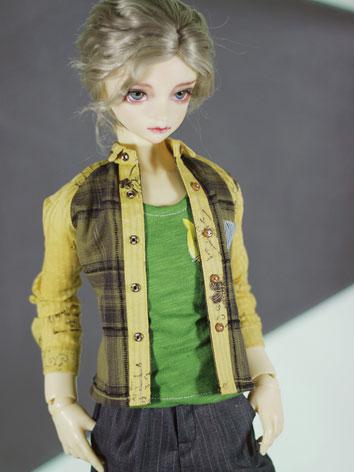 BJD Clothes Yellow Shirt for SD Ball-jointed Doll