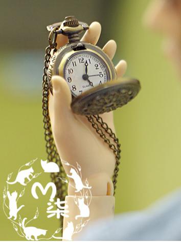 BJD Accessaries Silver/Bronze Pocket Watch for SD/70cm Ball-jointed doll