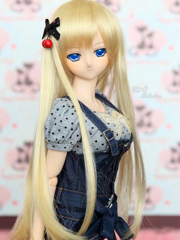 BJD Girl Gold Wig CW-KS03 for SD Size Ball-jointed Doll