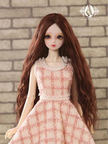 【Limited Edition】BJD 1/3 Red brown curl hair WG315103 for SD Size Ball-jointed Doll