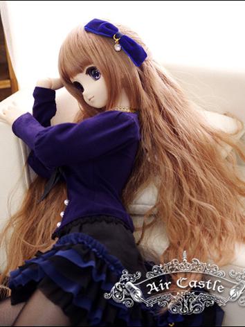 BJD Wig 1/3 hair Brown Wig for SD Size Ball-jointed Doll