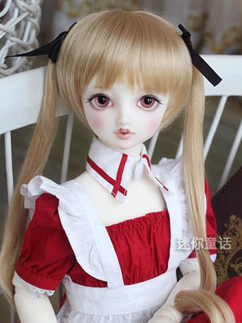 BJD Girl Hair Wig for SD Size Ball-jointed Doll