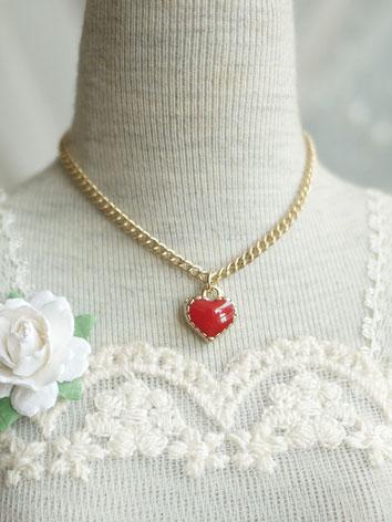 BJD Accessaries Decoration Heart Necklace for SD/MSD/YSD Ball-jointed doll