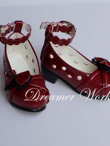 Bjd Red Shoes for SD/MSD Ball-jointed Doll