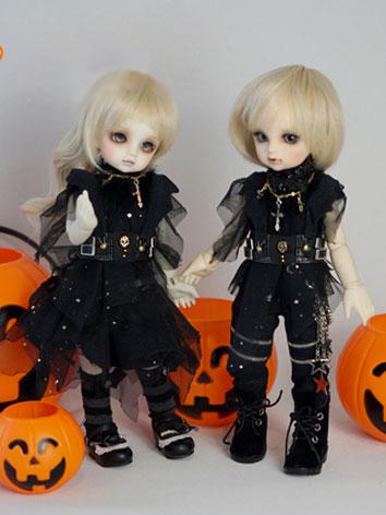 BJD Clothes Boy/Girl Black Suit for MSD Ball-jointed Doll