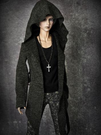 【Limited Edition】Bjd Clothes 70+ dark hoodie Coat CL1121103 for 70+ Ball-jointed Doll