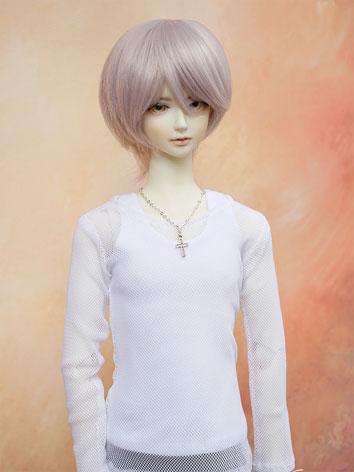 BJD Clothes Male White Shirt for MSD/SD/70cm Ball-jointed Doll