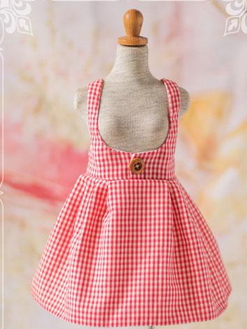 BJD Clothes Female Girl Blue/Yellow/Gray/Red SKIRT for YSD/MSD Size Ball-jointed Doll