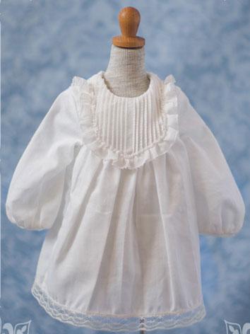 BJD Clothes White Tops Shirt for YSD/MSD/SD Size Ball-jointed Doll