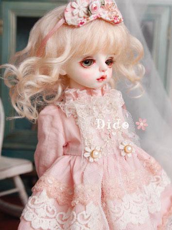 BJD Clothes Girl Pink Suit Dido Outifit for YOSD Size Ball-jointed Doll