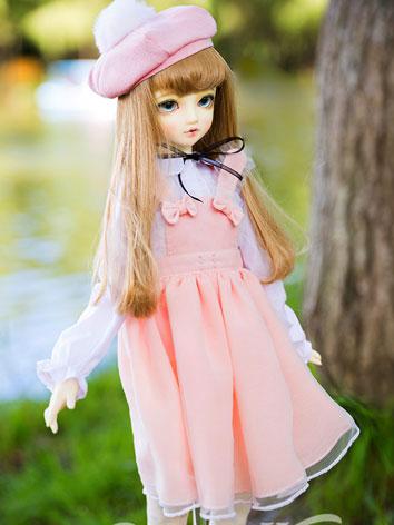 BJD Clothes Female Pink/Blue Sweet Dress Suit for SD Ball-jointed Doll