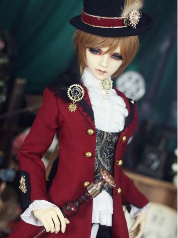 Bjd Clothes 【Mr.Red】 Europe Style Suit for SD10/SD13/SD17/70CM Ball-jointed Doll