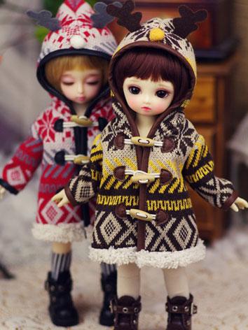 【Limited Item】BJD Clothes 1/6 Boy/Girl Baby Warm Coat for YSD Ball-jointed Doll