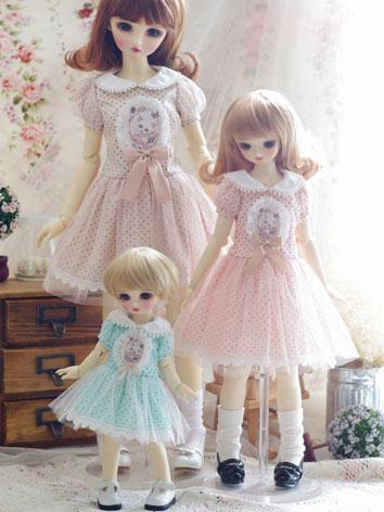 【Limited Item】BJD Clothes 1/3 1/4 1/6 Girl Sweet Dress for SD/MSD/YSD Ball-jointed Doll