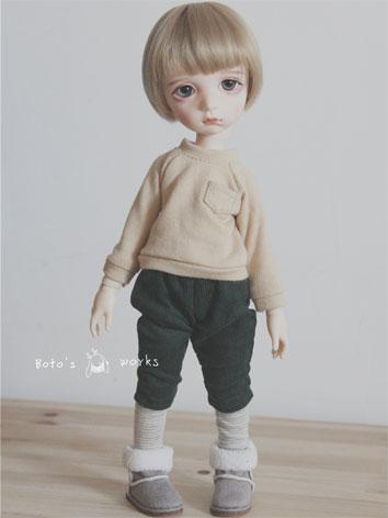 BJD Clothes 1/6 1/4 Girl/Boy Basic T-Shirt for MSD/YSD Ball-jointed Doll