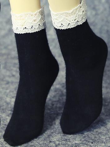 Bjd Socks Girl Short Socks for SD/MSD Ball-jointed Doll