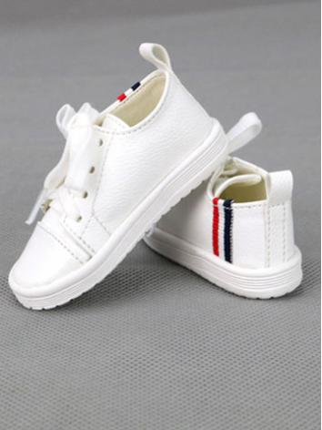 1/3 1/4 Shoes Male White/Coffee/Black Leisure Shoes for SD/MSD Size Ball-jointed Doll