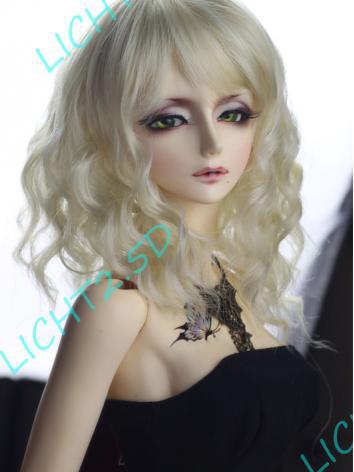 1/3 1/4 1/6 Wig Girl Curly Hair[119] for SD/MSD/YSD Size Ball-jointed Doll