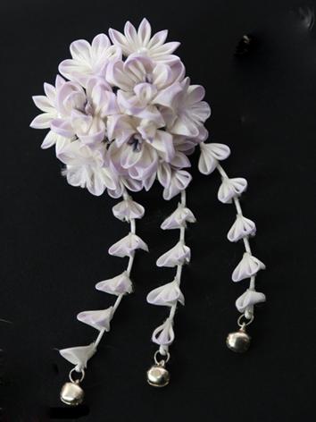 BJD Light Purple Hairpin Hairpiece[Lanli]for SD/70cm Ball-jointed doll