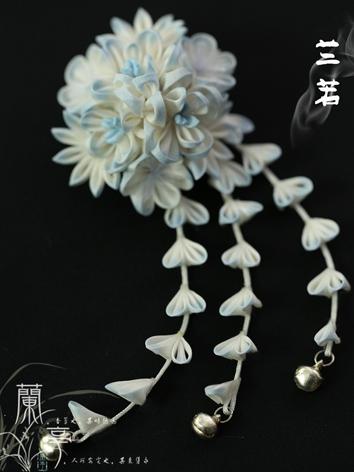 BJD Light Blue Hairpin Hairpiece[Lanruo]for SD/70cm Ball-jointed doll