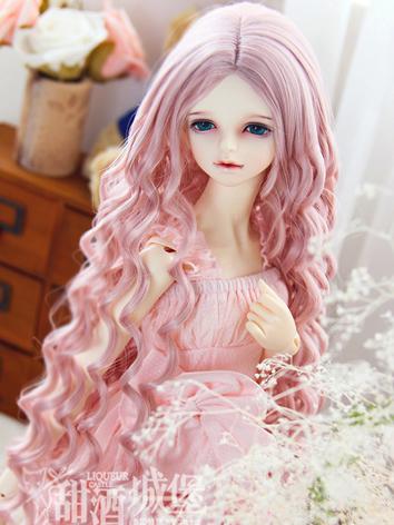 1/3 Wig Female Curly Hair Wig for SD Size Ball-jointed Doll