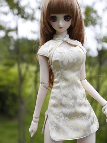 1/3 1/4 Dress Chinese Dress for SD/MSD size Ball-jointed Doll