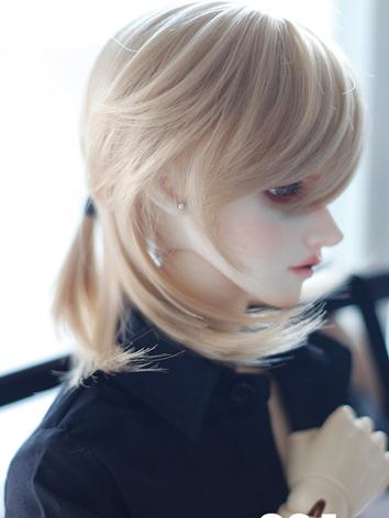 1/3 Wig 9-10inch Boy Golden Brown Short Hair C04 for SD/70cm Size Ball-jointed Doll