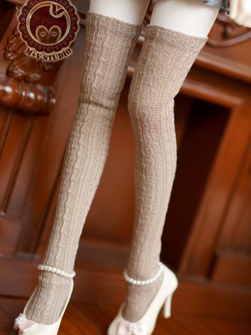 1/3 1/4 Socks Lady High Stockings for SD/MSD Ball-jointed Doll