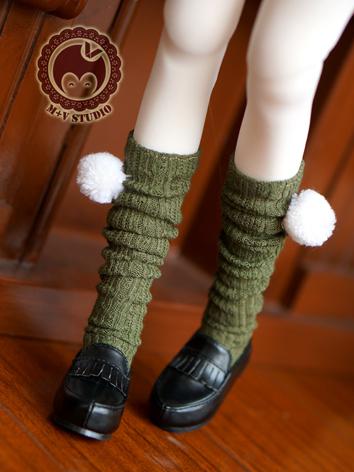 1/3 1/4 Socks Lady Knee Stockings for SD/MSD Ball-jointed Doll
