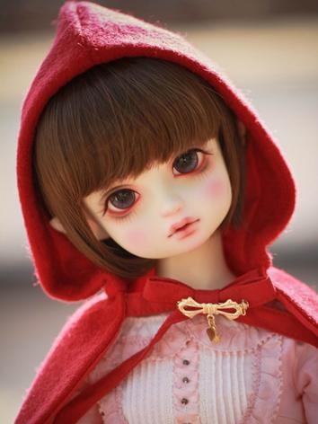 1/3 1/4 1/6 Wig Brown Short BOBO Hair for SD/MSD/YSD Size Ball-jointed Doll