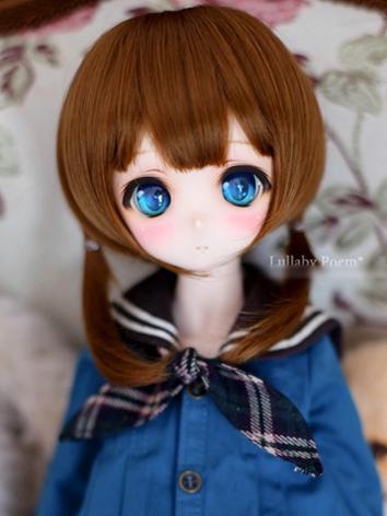 1/3 Wig Sweet Girl Brown Hair LPW043 for SD Size Ball-jointed Doll