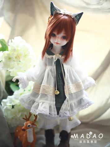 1/4 Clothes Girl Dress Suit for MSD/DSD Ball-jointed Doll