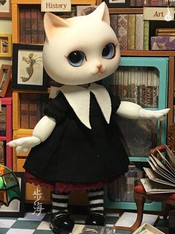 BJD Lenore-Gothic Lolita OP Cat 12cm Ball-jointed doll
