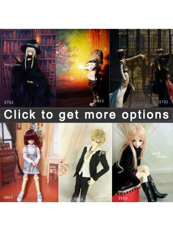 BJD Background/Scenery/Backdrop Photography Wall Settings Indoors Series Ball-jointed Doll