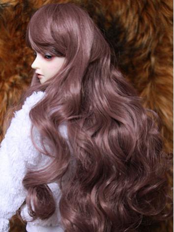 BJD Female Purple Curly Hai...