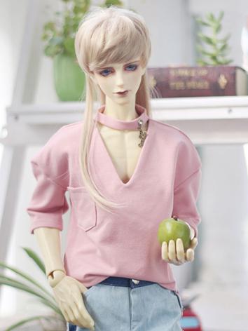 SD17/70CM Outift Boy V-neck T-shirt Clothes for SD17/70CM Ball-jointed Doll
