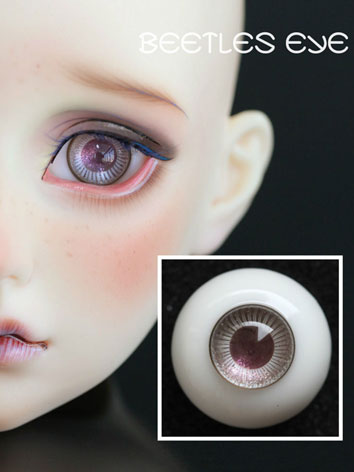 No pupil Gleaming DarkBlue 10mm Glass BJD Eyes for DZ AOD Volk BJD Doll 