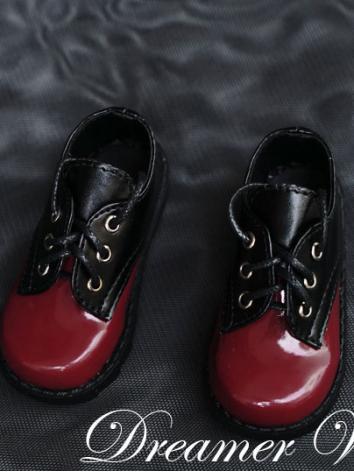 1/3 1/4 Shoes Boy Red&Black Shoes for SD Ball-jointed Doll
