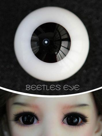 Eyes 8mm/10mm/12mm/14mm/16mm/18mm/20mm BLACK Eyeballs BP-01 for BJD (Ball-jointed Doll）