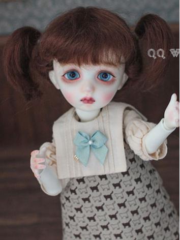 BJD Wig Cute Girl HAIR Wig for YSD Size Ball-jointed Doll