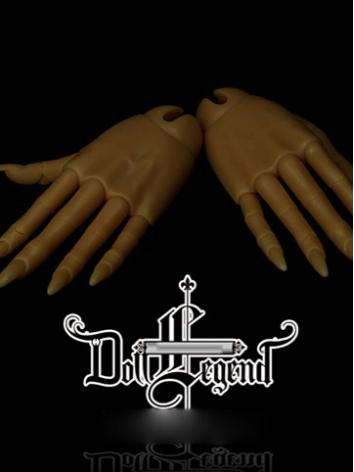 Ball-jointed Hand Male Long Nail Muscle Hands for SD Boy BJD (Ball-jointed doll)
