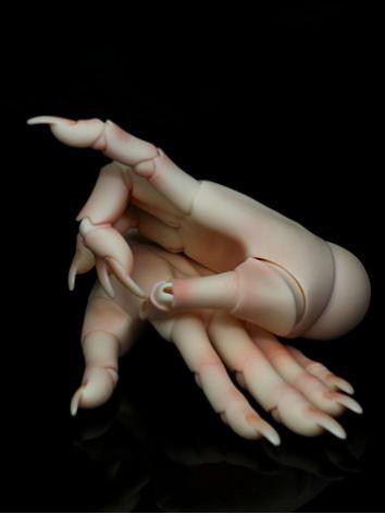 Ball-jointed Hand Male Long Nail Muscle Hands for 70cm Boy BJD (Ball-jointed doll)