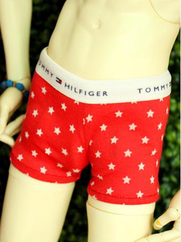1/3 70cm Clothes Boy Underpants Star Printed Panties for 70cm/SD Ball-jointed Doll