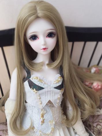 1/3 1/4 Wig Girl Coffee/Black/White/Black Hair for SD/MSD Size Ball-jointed Doll	