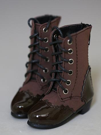 Bjd Brown Short Boots Shoes for SD/MSD Ball-jointed Doll