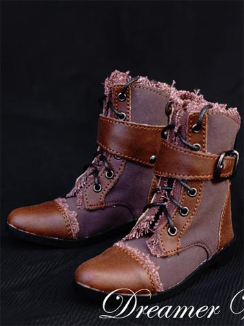 70cm 1/3 Shoes Male Short Boots for 70cm/SD Ball-jointed Doll