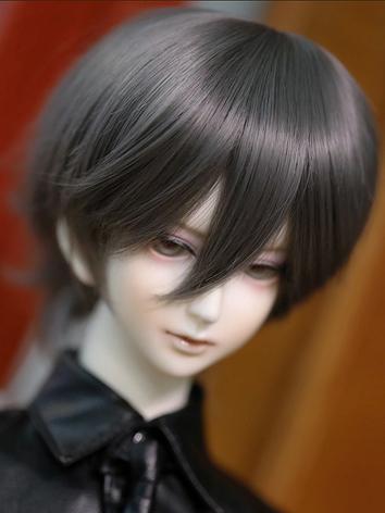 BJD 1/3 1/4 Wig Gray Short Hair for SD/MSD Size Doll Ball-jointed doll	