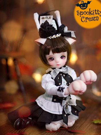 Limited Time Doll 30cm Spookitty Cream Boll-jointed doll