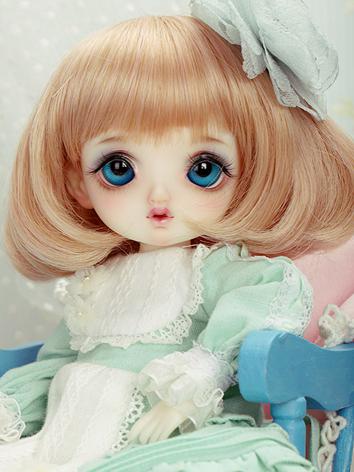 BJD Wig Hair MSD Size Wig Rwigs45-27 Ball-jointed Doll