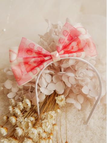 BJD Hair Decoration Pink Sweety Hairband Stick for SD/MSD/YSD Ball-jointed doll